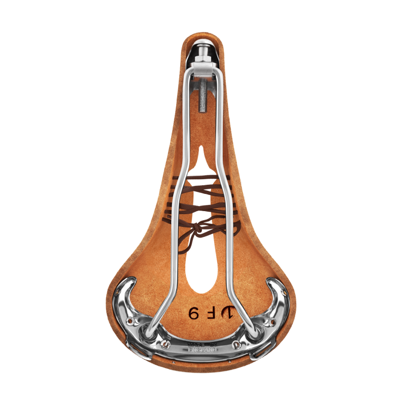 BROOKS B17 Narrow Carved - honey